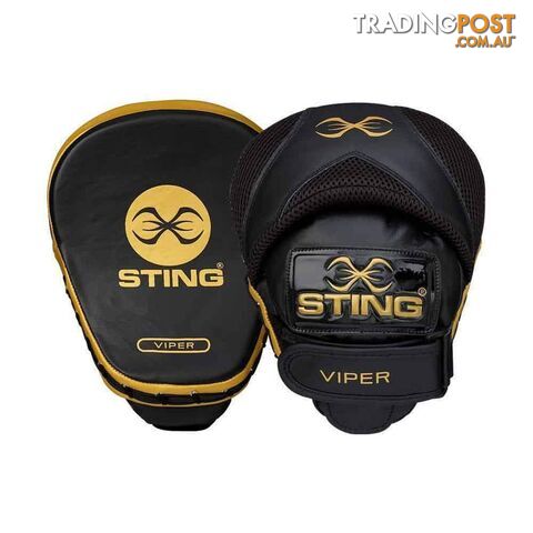 Sting Viper Speed Focus Mitt - Black/Gold - STING - 9336321026421
