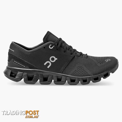 ON Cloud X Mens Training Shoe - Black/Asphalt - ON - 7630040567299