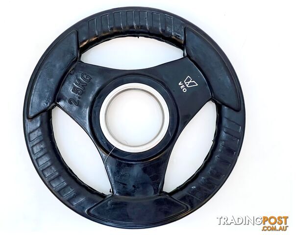 VEO Olympic Rubber Bump Plate 2.5KG - VEO