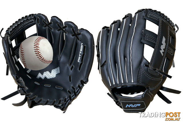 Easton MVP 950 9.5 Inch Glove Ball Combo RHT Glove - BGBK950 RHT - EASTON