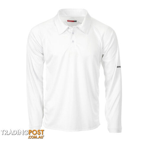 Gray-Nicolls Select Long Sleeve Junior Shirt - White lSize 16 - GRAYNICOLLS