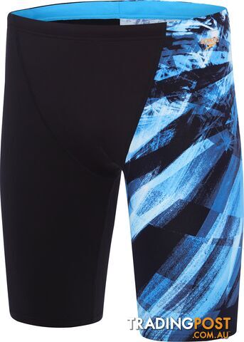 Speedo Mens Freeze Frame Jammer - Black/Blue - SPEEDO - 9348729955807
