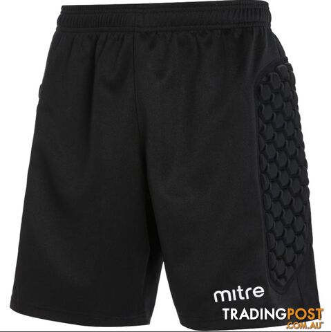 Mitre Guard Padded GK Short - Black - MITRE - 5037823936402