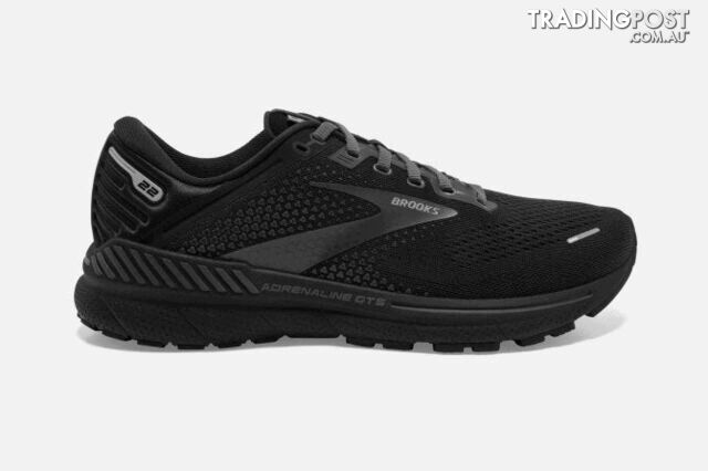 Adrenaline Gts 22 B Mens Running - Black/Black - BROOKS