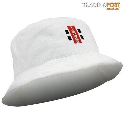 Gray-Nicolls Towelling Hat - White - GRAYNICOLLS