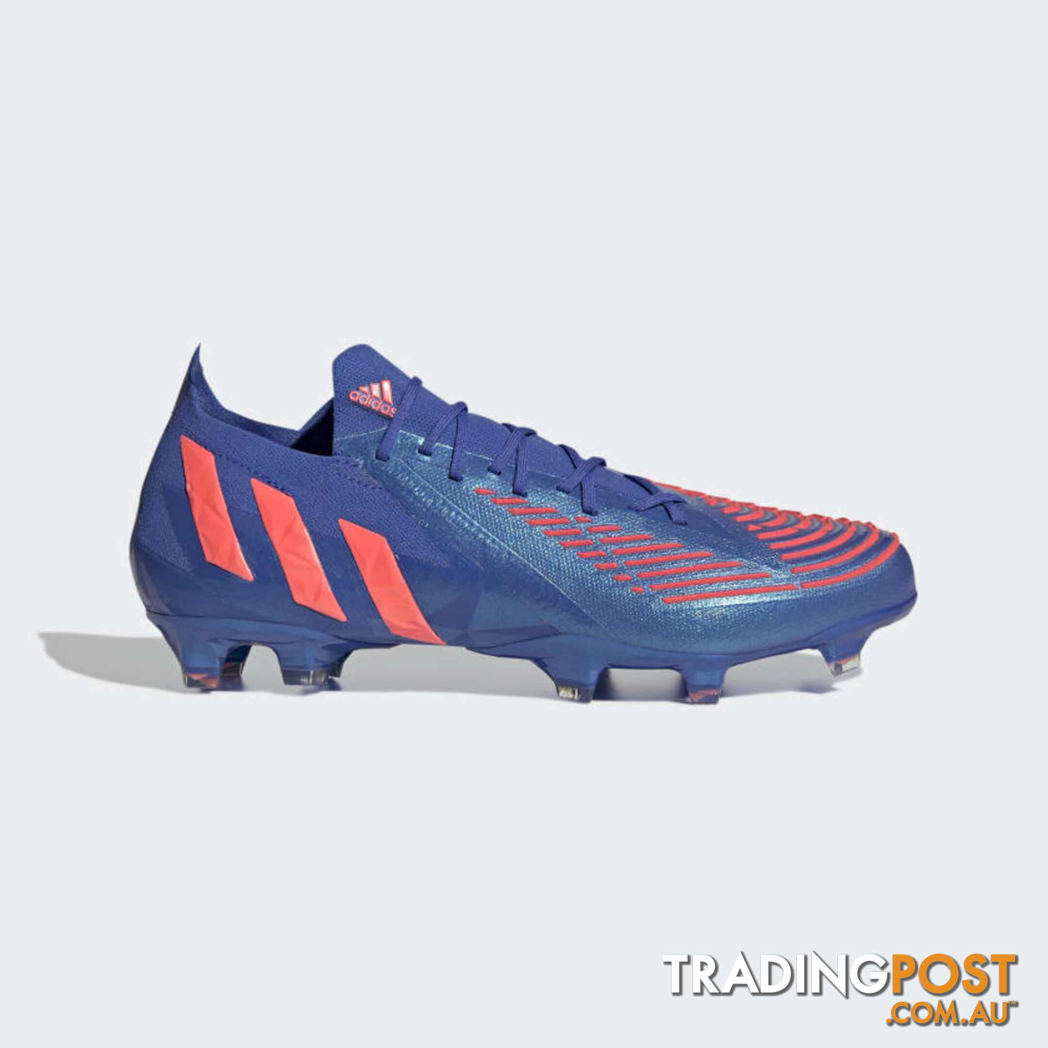 Adidas Predator Edge.1 L FG Adult Footy Boot - Blue - ADIDAS