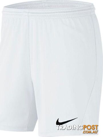 Nike Womens Park 3 Short - White - NIKE - 193654343873