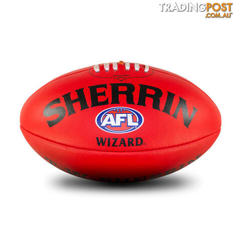 Sherrin Wizard Leather AFL Ball - SHERRIN