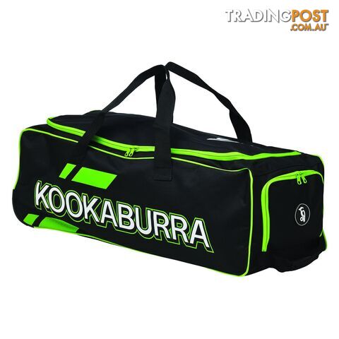 Kookaburra Pro 4.0 Wheelie Cricket Bag - Black - KOOKABURRA