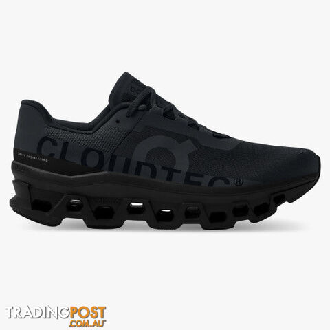 On Cloudmonster Mens Running Shoe - All Black - ON