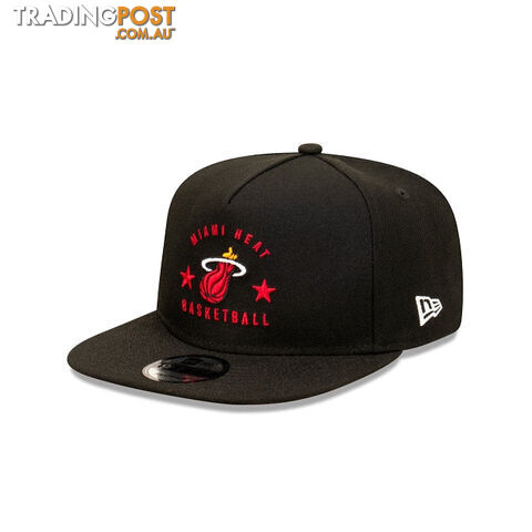 New Era Miami Heat 9Fifty A-Frame Snapback Cap - NEW ERA
