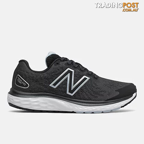 New Balance Fresh Foam 680 V7 Womens Running Shoe-Black-7 - NEWBALANCE
