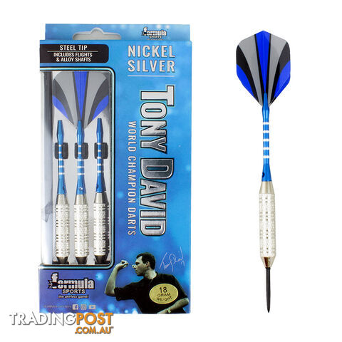 Formula Sports Tony David Nickel Silver Dart 22g - FORMULA SPORTS