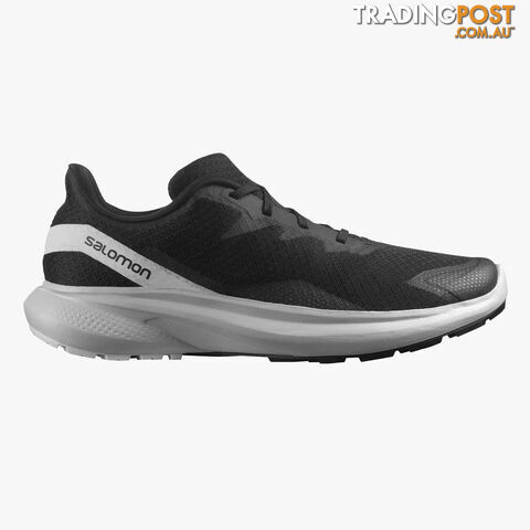 Salomon Impulse Mens Trail Running Shoes - Black/Lunar Rock - SALOMON