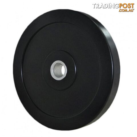 HCE Olympic Black Bumper Weight Plate 25kg - HCE