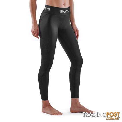 Skins Series-1 Womens 7/8 Tights - Black - SKINS - 5056411803117