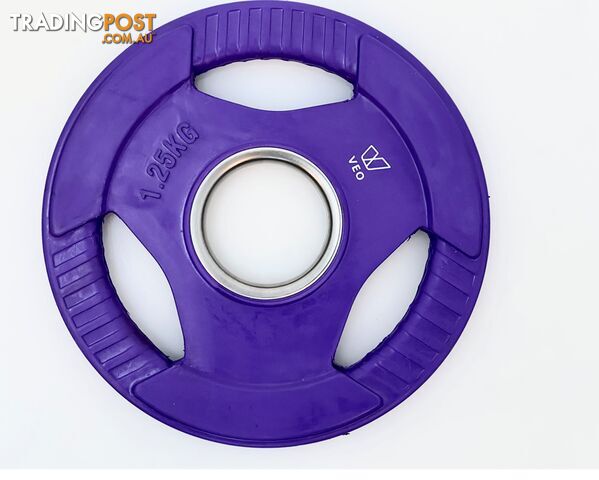 VEO Olympic Rubber Bump Plate 1.25KG - VEO