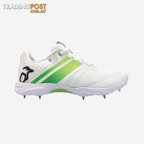 Kookaburra Pro 2.0 Spike Snr Cricket Shoe - White lSize 5 - KOOKABURRA
