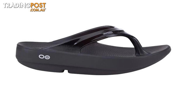 Oofos Oolala Thong - Black - OOFOS
