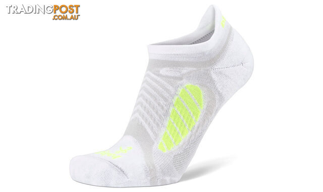 Balega Ultralight No Show Socks - White - BALEGA