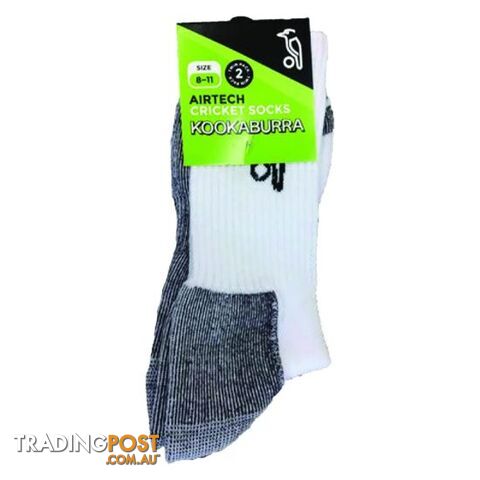 Kookaburra AirTech Socks (2pk) - KOOKABURRA