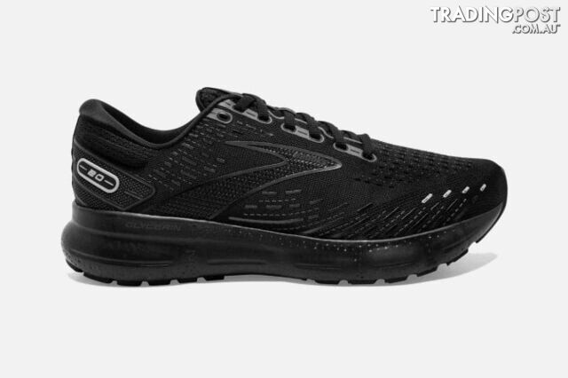 Brooks Glycerin 20 D Mens Running Shoe - Black - BROOKS