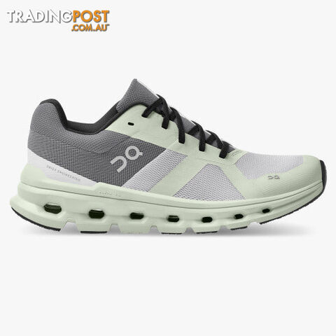 On Cloudrunner Womens Running Shoe - Frost/Aloe - ON