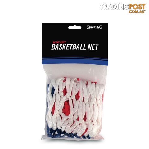 Spalding Heavy Duty Basketball Net - Red/White/Blue - SPALDING