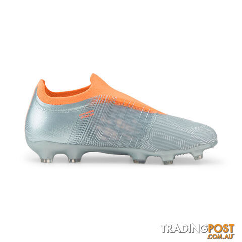 Puma Ultra 3.4 FG/AG Kids Footy Boot - Silver - PUMA