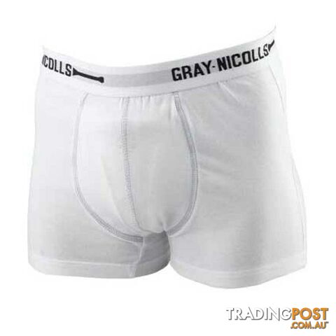 Gray-Nicolls Cricket Mens Trunks - White - GRAYNICOLLS