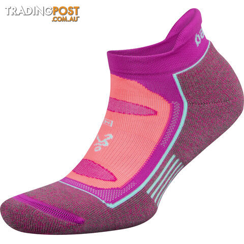 Balega Blister Resist No Show Sock - Lilac Rose/Electric Pink - BALEGA -...