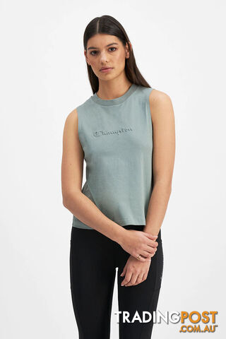 Champion Womens Rochester Tech Tank - Dark Khaki - CHAMPION