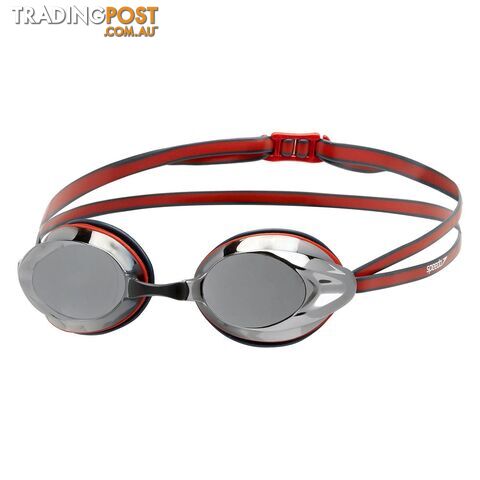Speedo Opal Mirror Goggle - Speed/Lava Red - SPEEDO - 5053744592879