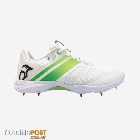 Kookaburra Pro 2.0 Spike Snr Cricket Shoe - White lSize 13 - KOOKABURRA