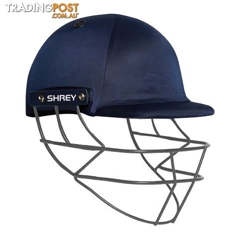 Shrey Performance 2.0 JNR Helmet With Fixed Grill - Navy l Size JNR - SHREY - 9330176082090