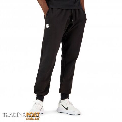 Canterbury Mens CCC Anchor Fleece Pant - Black - CANTERBURY