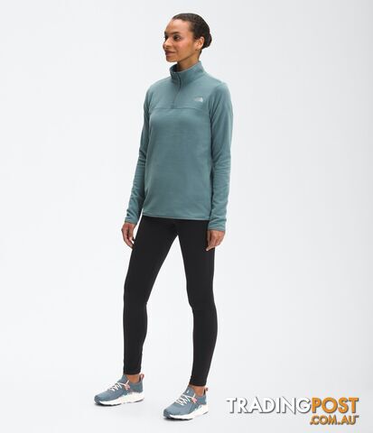 The North Face Womens TKA Glacier Fleece Â¼ Zip Top - THE NORTH FACE