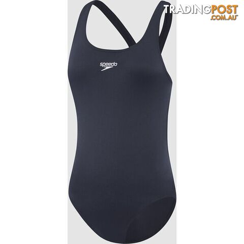 Speedo Girls Endurance + Leaderback Swimsuit - Speedo Navy - SPEEDO