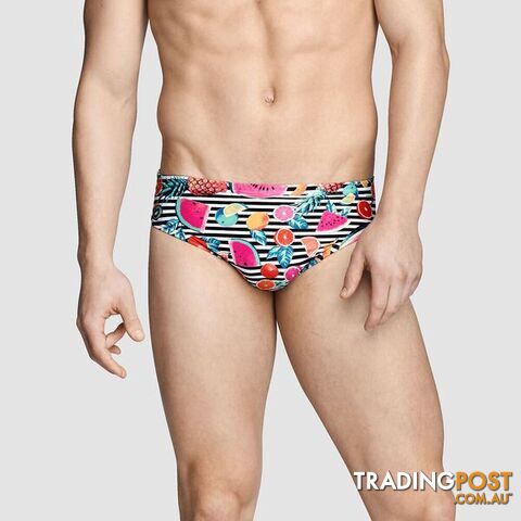 Speedo Mens Allover 7cm Brief - Fruitstripe - SPEEDO