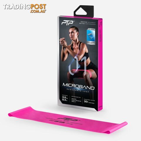 PTP Microband Ultra Light - Pink - PTP - 9345164001038