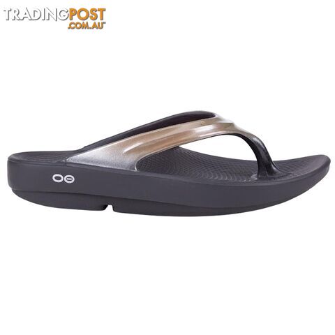 Oofos Oolala Luxe Slide - Latte - OOFOS - 848282003643