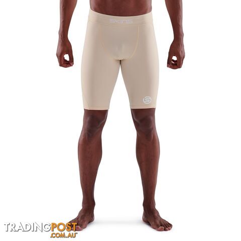 Skins Series-1 Mens Half Tights - Neutral - SKINS
