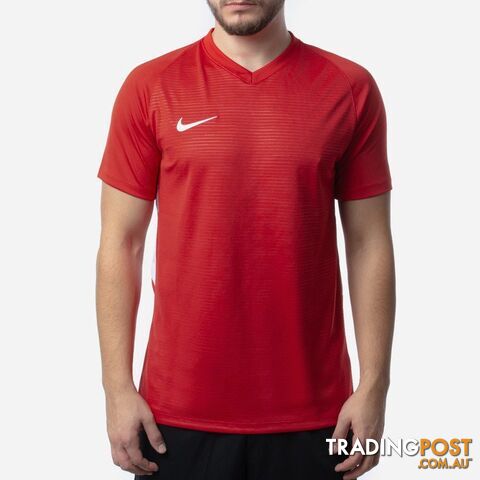 Mens Nike Tiempo Premier Football Jersey Mens SS Top S - NIKE - 888407168024