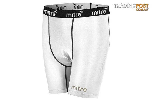 Mitre Adults Neutron Compression Short - White - MITRE - 5037823901158