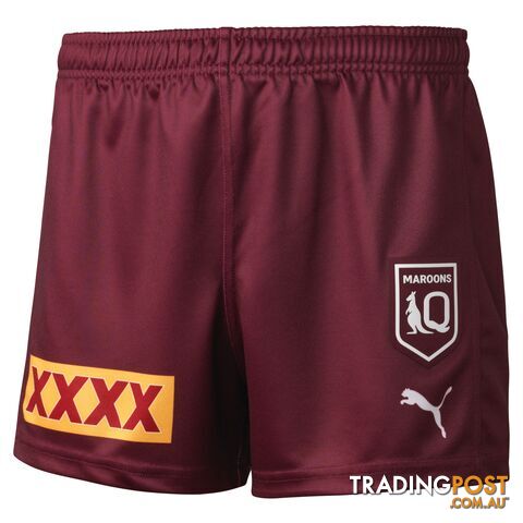 Puma Qld Maroons 2022 Adult Replica Short - Maroon - PUMA