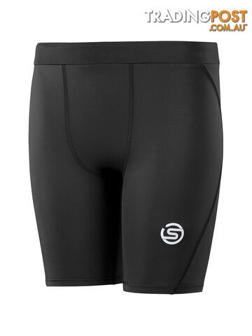 Skins Series-1 Youth Half Tights - Black - SKINS - 5056411803872