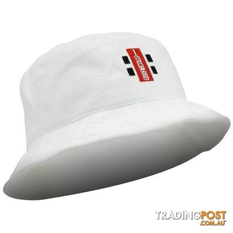 Gray-Nicolls Towelling Hat - White - GRAYNICOLLS