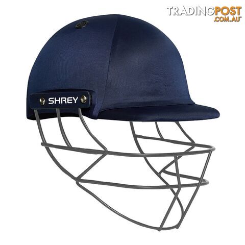 Shrey Youth Performance 2.0 Helmet With Fixed Grill - Navy l Size S - SHREY - 9330176082106