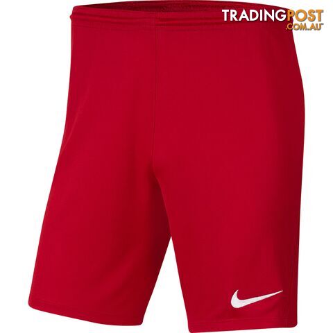 Nike Mens Dri-Fit Park Shorts - Red - NIKE