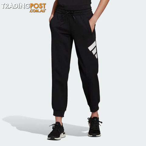 Adidas Womens Sportswear Three Bar Pants - Black - ADIDAS